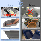 ROTTOGOON 7Qt Collapsible Colander Strainer, Expandable Over the Sink Colander - Image 4