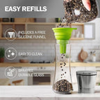 Home EC Premium Stainless Steel Sea Salt and Pepper Grinder Set of 2 - Image 5