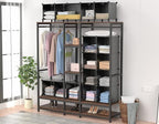 Closet Organizers and Storage, 12 Cube Storage Organizer, Portable Closet - Image 4