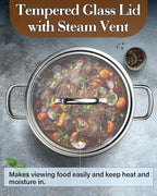 Cook N Home Stainless Steel Stockpot - Image 5
