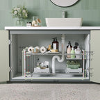 NETEL Under Sink Organizers and Storage, Kitchen Cabinet Organizer, 2 Tier - Image 6