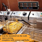 Relaxweex 1 Pack Commercial 8 Channel Digital Kitchen Timer, Wall Mount or - Image 5