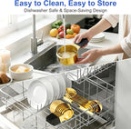 Magnetic Measuring Cups & Spoons Set, Strong N45 Magnets, Heavy Duty Stainless - Image 5