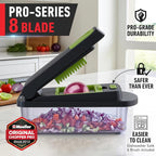 Mueller Pro-Series 10-in-1, 8 Blade Vegetable Chopper, Onion Mincer, Egg Slicer - Image 2