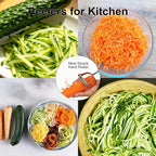Stainless Steel 2 in 1 Julienne Peeler – Dual Blade Vegetable Cutter - Image 7