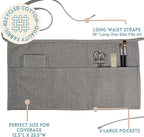 MEEMA Chef Waist Apron Cotton Fabric |Washable & Breathable Waitress & Server - Image 4