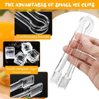 Nuogo 48 Pcs Plastic Buffet Serving Tongs 6.3 Inch One-off Clear Kitchen Tongs - Image 3