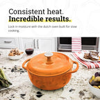 Lodge Essential Enamel Cast Iron Dutch Oven - Image 3