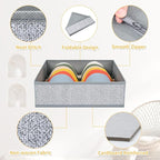 DIMJ Drawer Organizer Clothes 15 Pack - Image 3