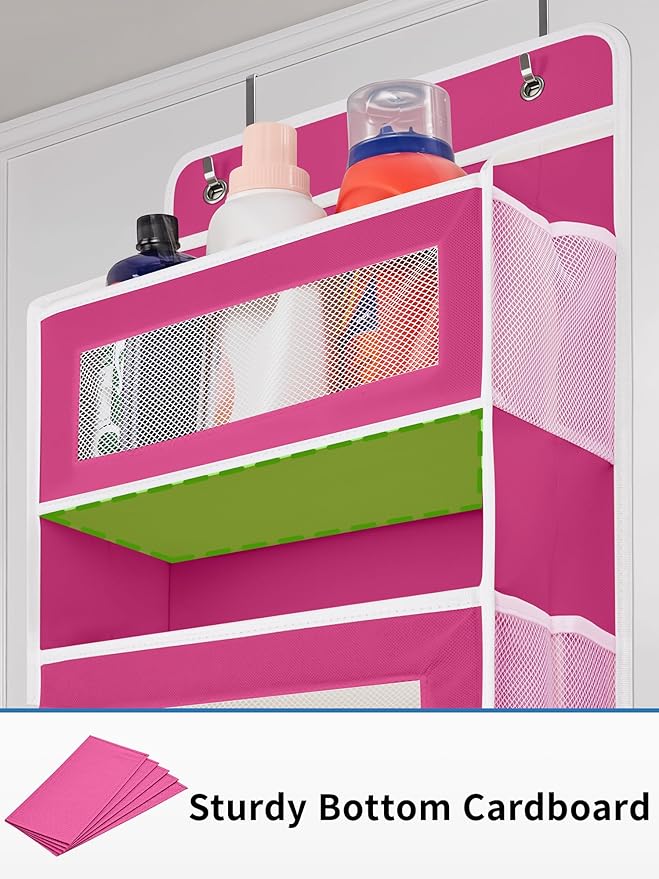 JARLINK Over The Door Organizer Storage, 5 Shelf Hanging Door Organizer - Image 8