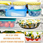 10 Pack Cloth Bowl Covers for Bread Rising - Image 4