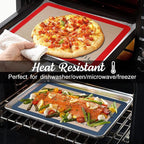 Silicone Baking Mat Large Baking Mat Set of 3-2 Half Sheets 16.5" x 11.6" +1 - Image 5