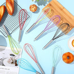 Domensi 16 Pcs 8 Inch Whisks Bulk - Image 5