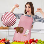 BeLuyi 2 Pack Adjustable Bib Apron - Image 4