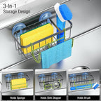 3-in-1 Kitchen Sink Caddy Organizer - Image 2