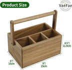 VaeFae Acacia Silverware Caddy - Image 3
