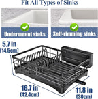 SNTD Dish Drying Rack for Kitchen Counter - Image 5