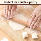 3-Pack 10-Inch Wooden Rolling Pins – Classic 1-Inch Diameter Baking Tools - Image 5