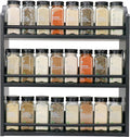3 Tier Bamboo Spice Rack, Spice Rack Organizer, Seasoning Jars Rack Shelf Spice by Thalomely