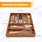 Bellsal Bamboo Silverware Organizer - Image 3