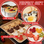 Mouse Cookie Cutter Sandwich Cutters - Image 2
