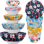10 Pack Cloth Bowl Covers for Bread Rising by CHENGU