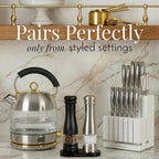 Electric Salt and Pepper Grinder Set - Image 3