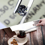 Yaomiao 8 Packs 8 Inch Bar Tweezers Silver Cocktail Tongs Long Garnish Tweezers - Image 4