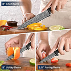 Gourmetop Kitchen Knife Set - Image 6