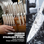 Dalstrong 18-Piece Gladiator Colossal Knife Block Set — German High-Carbon Steel - Image 3