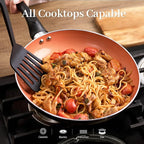 BECIGAR Ceramic Pots and Pans Set, Nonstick Pan Pots and Pans Set Non Stick - Image 7