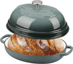 EDGING CASTING Enameled Oval Cast Iron Dutch Oven Pot - Image 3