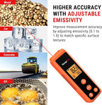 TempPro TP410 Infrared Thermometer Gun Non-Contact Laser Thermometer Gun - Image 4