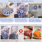 5-Size Reusable Beeswax Bowl Covers - Image 6