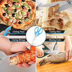 Gifts for Dad from Daughter Son, BEST DAD Tool Shears, iBayam Kitchen Scissors - Image 7