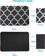 Dish Drying Mat for Kitchen Counter, Hide Stain Anti Absorbent for Kitchen - Image 7