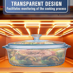 Glass Baking Dishes for Oven, 2 Pack Casserole Dishes - Image 4