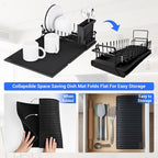 Expandable & Collapsible Dish Drying Rack - Image 5