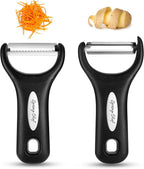 Spring Chef Premium Y & Vegetable Julienne Peeler Set by SpringChef