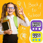 ZILLEEN Classroom Timer for Kids Teachers 2 Pack Digital Timers - Image 6