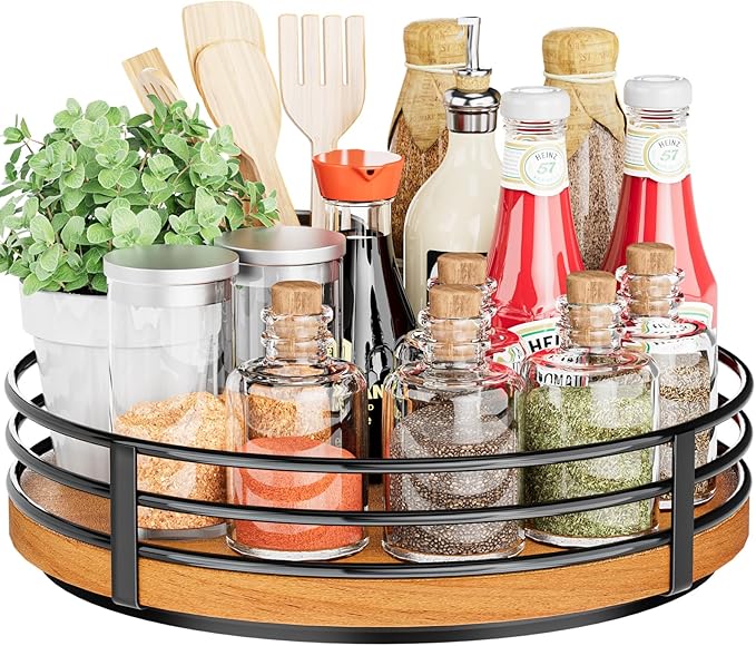 10" Lazy Susan Turntable Organizer by OVICAR