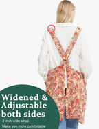 Cozy Adjustable Cross Back Aprons - Image 4