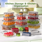 KEMETHY 36-Piece Food Storage Containers - Image 7