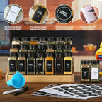 36 Glass Spice Jars with Labels, Spice Jar Set, 4oz Spice Containers, Seasoning - Image 2