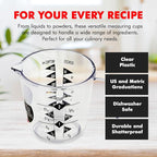 Chef Craft Select Plastic Measuring Cup, 2 Cup - Image 4