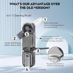 VIDONIO 4 in 1 Cup Lid Gap Cleaning Brush, Mutipurpose Tiny Silicone Cup Holder - Image 3