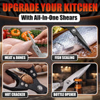Poultry Shears Heavy Duty Set of 2 – 3Cr13 Stainless Steel | Style of Japanese - Image 3