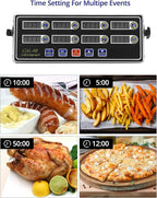 QWORK Digital Kitchen Timer - Image 4