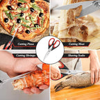 iBayam 3-Pack 8.5"Kitchen Scissors All Purpose Heavy Duty - Image 4