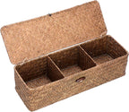 Hipiwe Handwoven Seagrass Storage Basket - Image 9